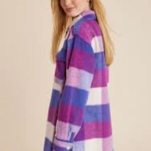 Maurice’s plaid Paris Shacket